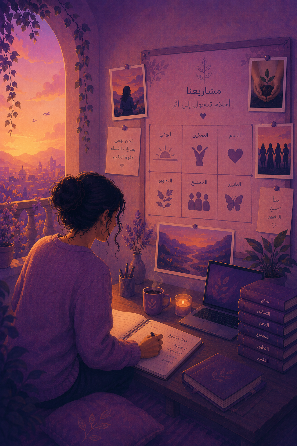 صورة داعمة لقسم المشاريع